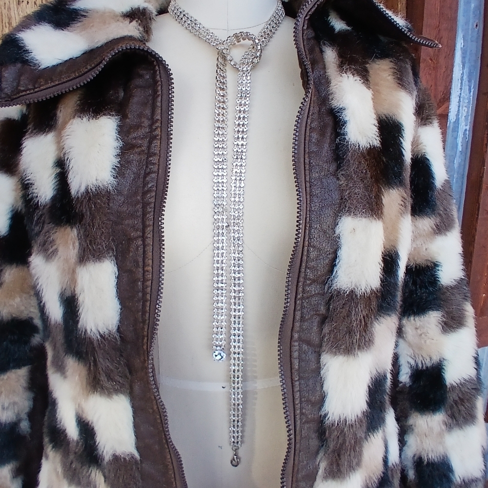 BLING Vintage Long Silver Rhinestone Chain Necklace Belt Elegant Women's Jewelry